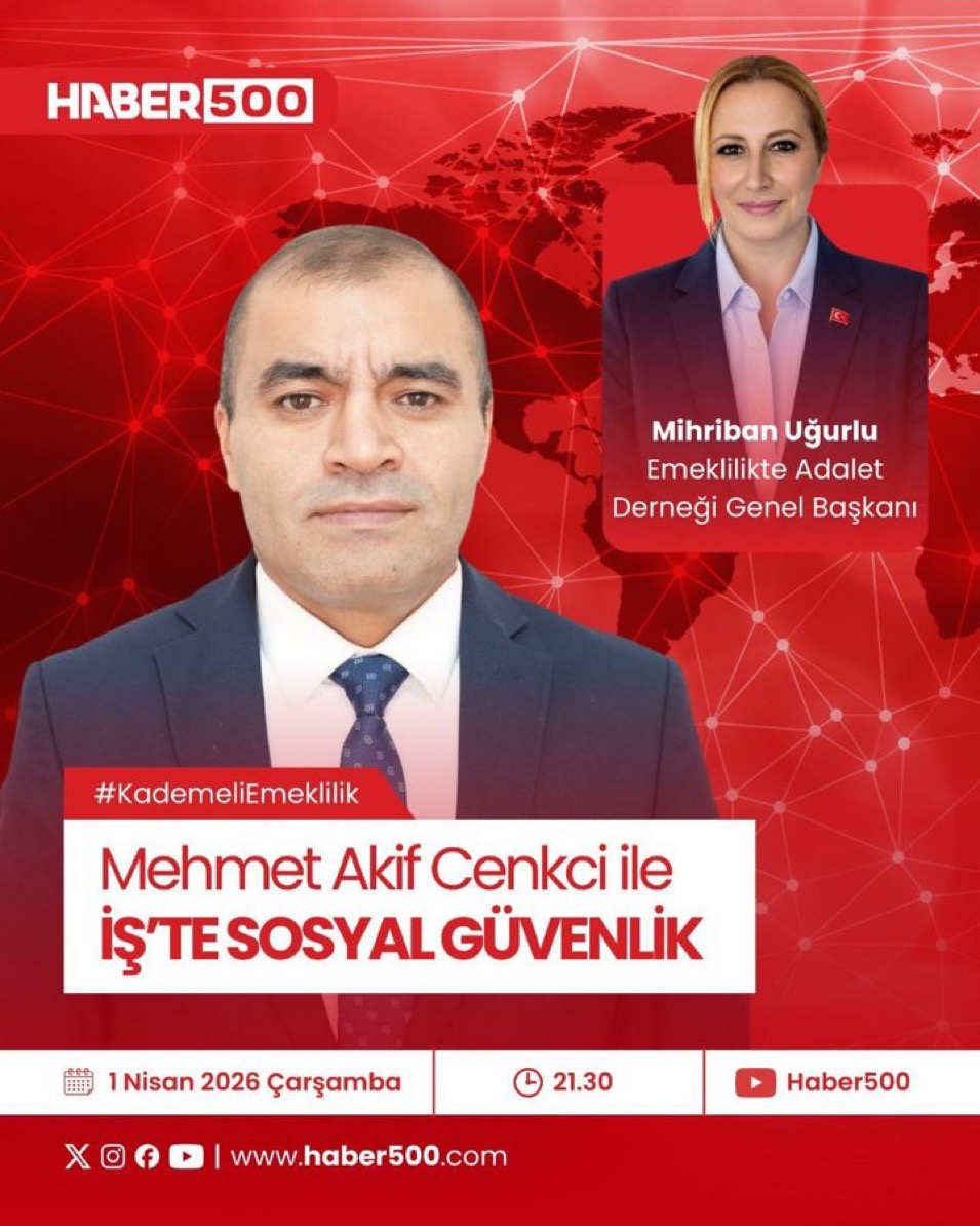 EMEKLİLİKTE ADALET MÜCADELESİNİN GÜÇLÜ SESİ GENEL BAŞKANIMIZ SN. MİHRİBAN UĞURLU EKRANLARDA