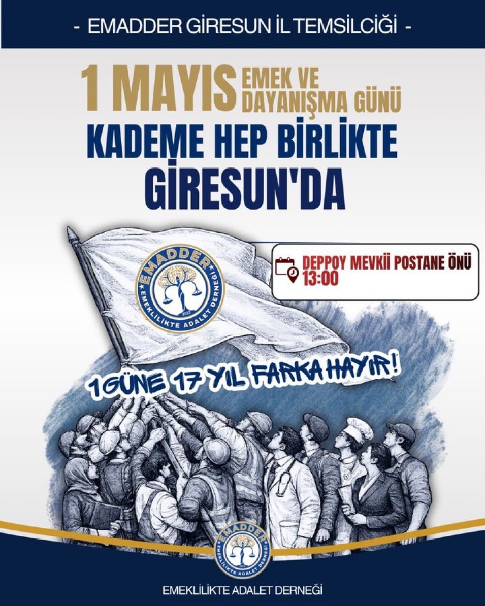 GİRESUN 1 MAYIS ETKİNLİĞİ