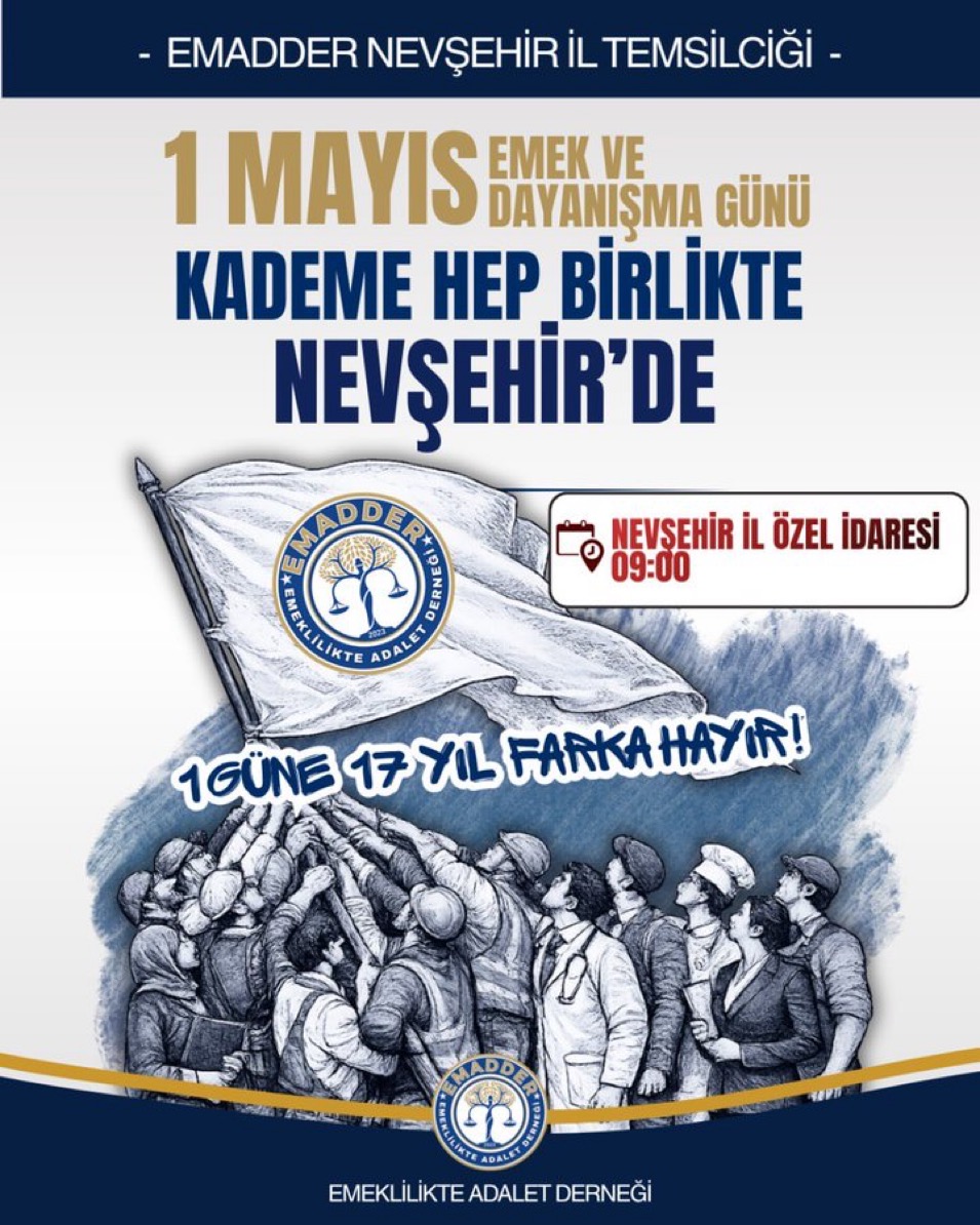 NEVŞEHİR 1 MAYIS ETKİNLİĞİ