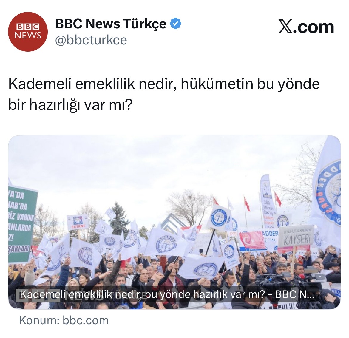 GENEL BAŞKANIMIZ SAYIN MİHRİBAN UĞURLU BBC NEWS TÜRKÇE RÖPORTAJI