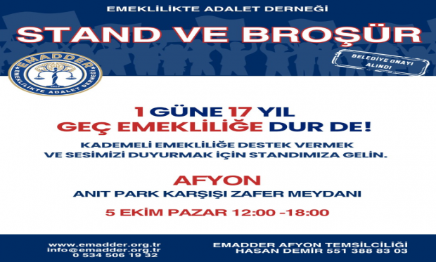 STAND ETKİNLİĞİ